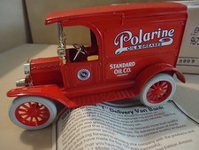 AMOCO STANDARD OIL #1 POLARINE 1917 MODEL T VAN BANK ERTL STOCK #9673