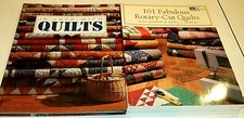 Lot of 2 Quilting Books - In Love with Quilts 101 Fabulous Rotary Cut Quilts
