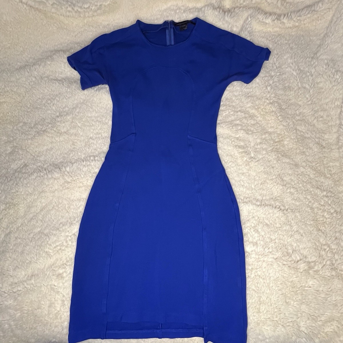 French Connection Royal Blue Sleeveless Formal Dress Size 2 Bodycon Business | eBay French Connection Royal Blue Sleeveless Formal Dress Size 2 Bodycon Business | eBay
