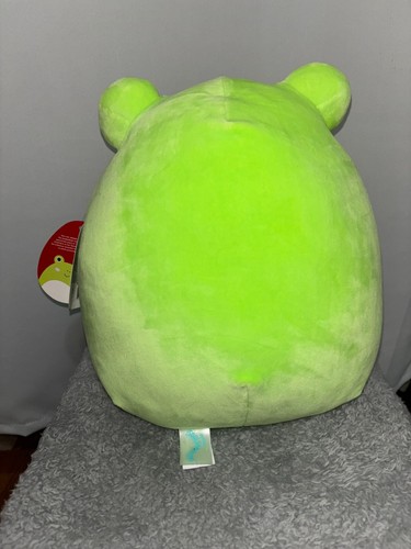 SQUISHMALLOW Wendy Green Frog 11 Inch Valentines Day 2022 Kellytoy Plush gift - Picture 3 of 5
