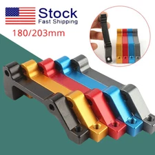 Post Mount Brake Adapter Mount MTB Bike 180/203mm Front Rear Rotor Floating Disc