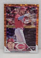 2023 Topps Series 1 Base Orange Foil #230 Albert Almora /299 Cincinnati Reds