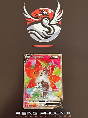 Rising Phoenix Pokemon - Volcarona V 170/203 Ethereal Evolutions Holo NM Ita #2086