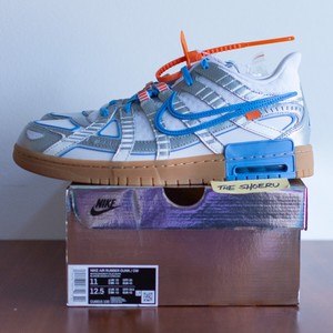 Nike x Off-White Air Rubber Dunk OW White/University Blue UNC DS Size 11