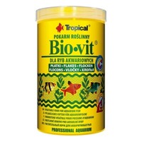 Tropical Bio-Vit - 21 Liter - Pflanzliches Flockenfutter FüR Alle Zierfische