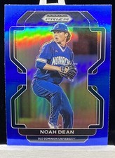 2022 Panini Prizm Draft Picks Noah Dean Blue Prizm #PDP159 A745