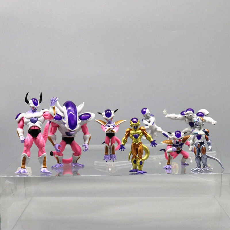 8pcs/set DBZ Frieza Action Figure ALL Form Figurine Toys Gift 3~5in NEW NO BOX - Image 3 of 4