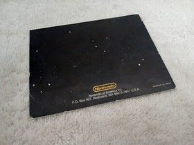 Original Nintendo NES Kung Fu - Manual Only - Instruction Book Booklet