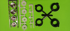 1966 Malibu Ss 124 Revell Big Little Drag Tires Chrome Centerline Rims Wheels