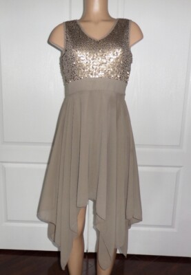 New Venus Sequin Detail Party Dress Size 4 | eBay