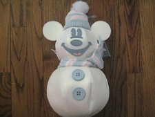 Loungefly Disney Stitch Shoppe Mickey Mouse Snowman Iridescent CrossBody Bag Pin