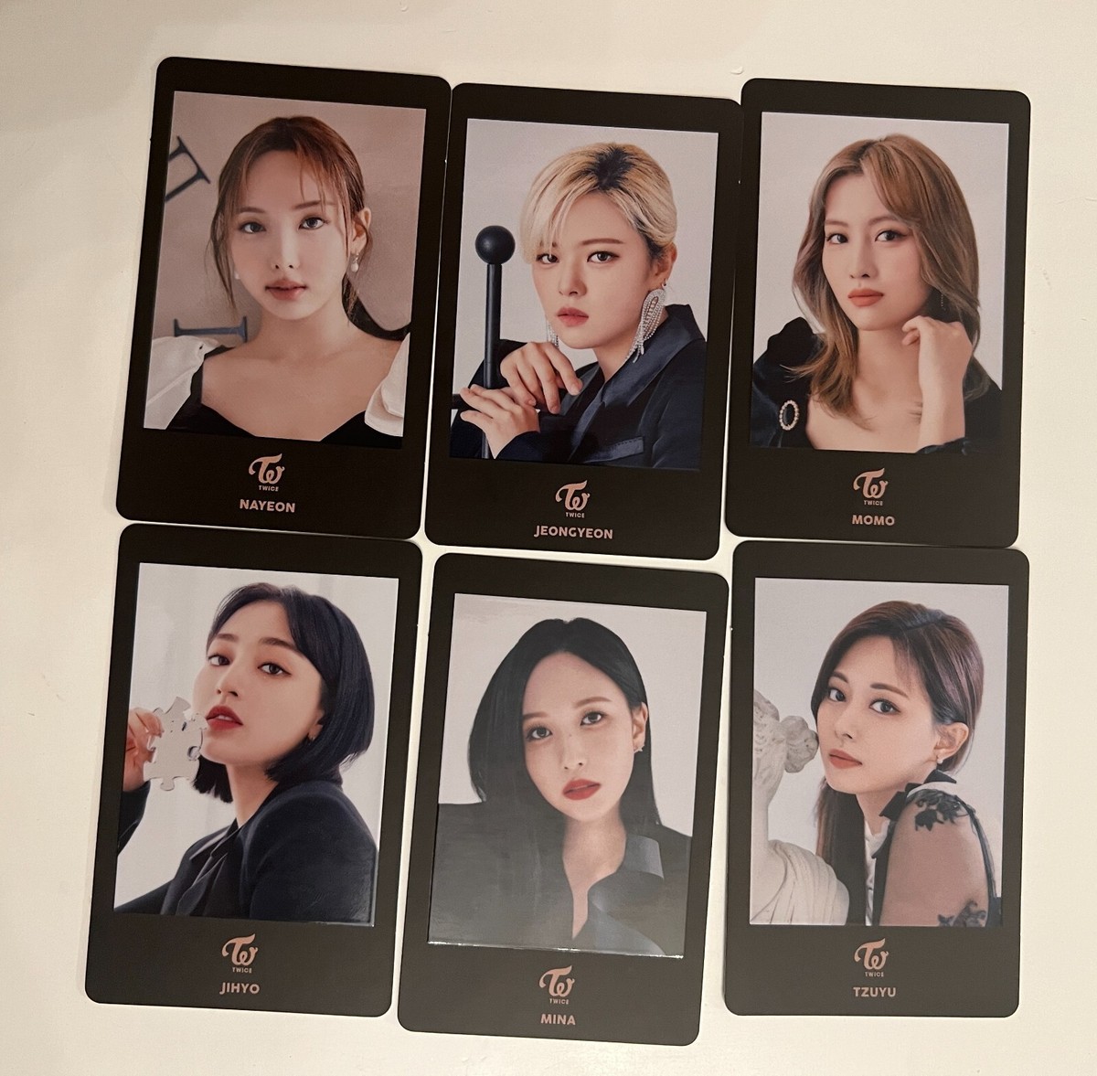 タレントカード TWICE 4TH WORLD TOUR III IN JAPAN TWICE 4th World Tour III in Japan Japanese Event Photocard Printed