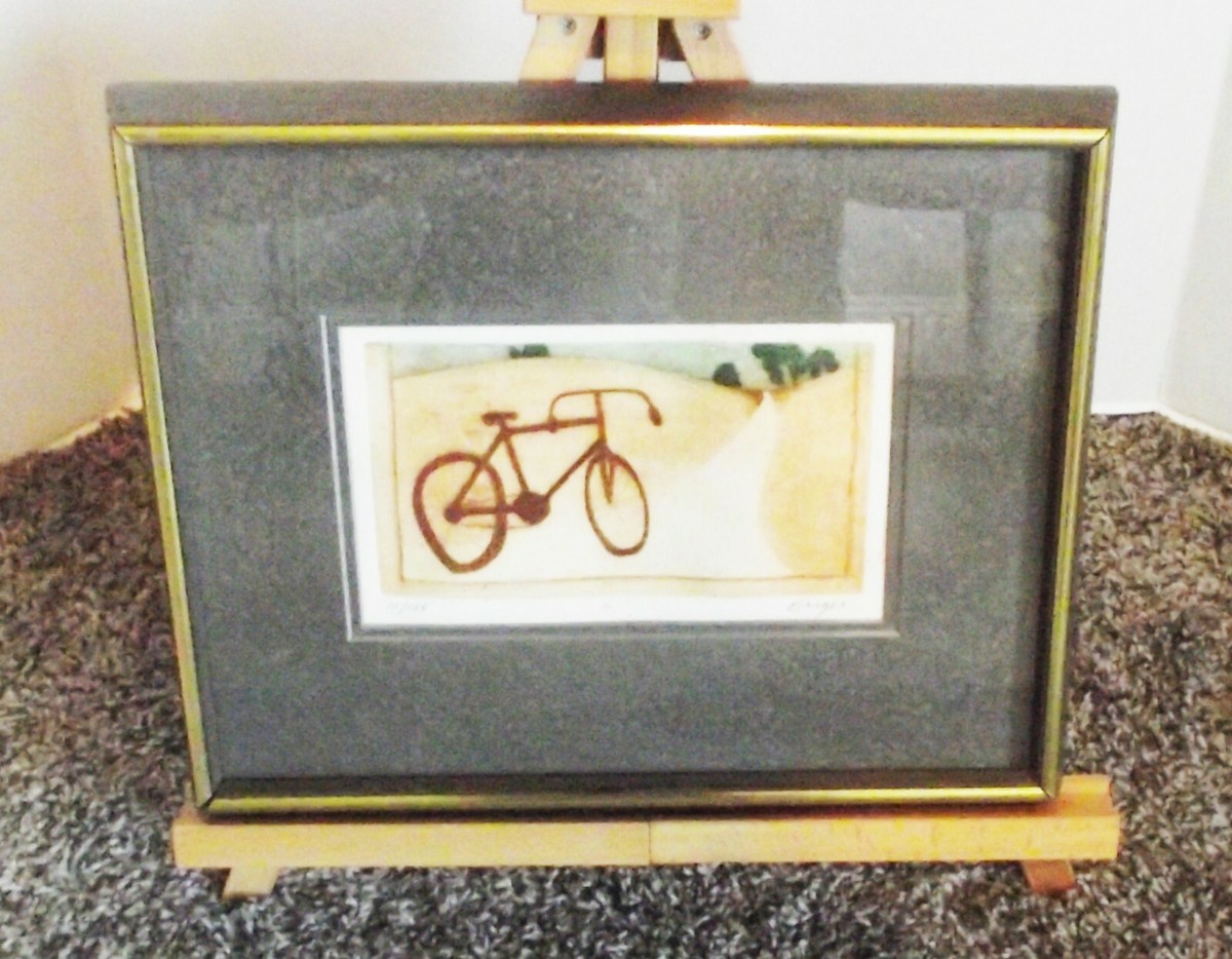 VINTAGE PETER BARGER ORIGINAL ETCHING #111/125 SIGNED EATHAN