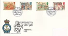 Domesday Book Medieval Life GB RNLI Pilgrim 54 FDC Gloucester 1986 (133172)