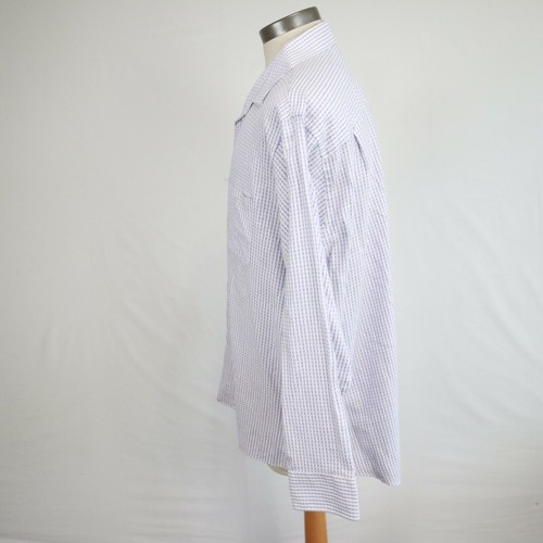 Geoffrey Beene Shirt Mens 2XL XXL 18 34/35 Regular Fit Wrinkle Free Button Up - Picture 5 of 9