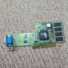 ATI Rage XL 109  66700  01 PN 1025-31000 8MB SDR VGA AGP Video Card 1999 Graphics