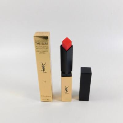 YSL Rouge Pur Couture The Slim Matte Lipstick #10 CORAIL
