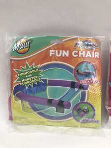 Details About Brand New 2x Maui Fun Noodle Fun Chair Swimming Pool Chair With Cup Holder