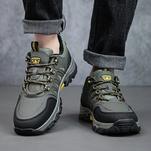 Neu Herren Wanderschuhe Trekkingschuhe Outdoor Bergschuhe Sneaker Sportschuhe DE - Bild 7 von 20
