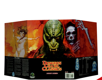 Dungeon Crawl Classics Dungeon Denizens Judges Screen/ english - GMG5311