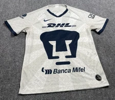 Nike Dri-Fit Telcel Suzuki #11 DHL Banca Mifel White Gray Jersey Size L