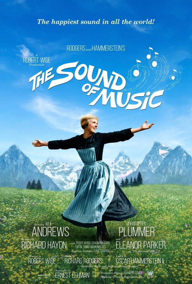 The Sound Of Music movie poster (a) : Julie Andrews : 11 x 17 inches