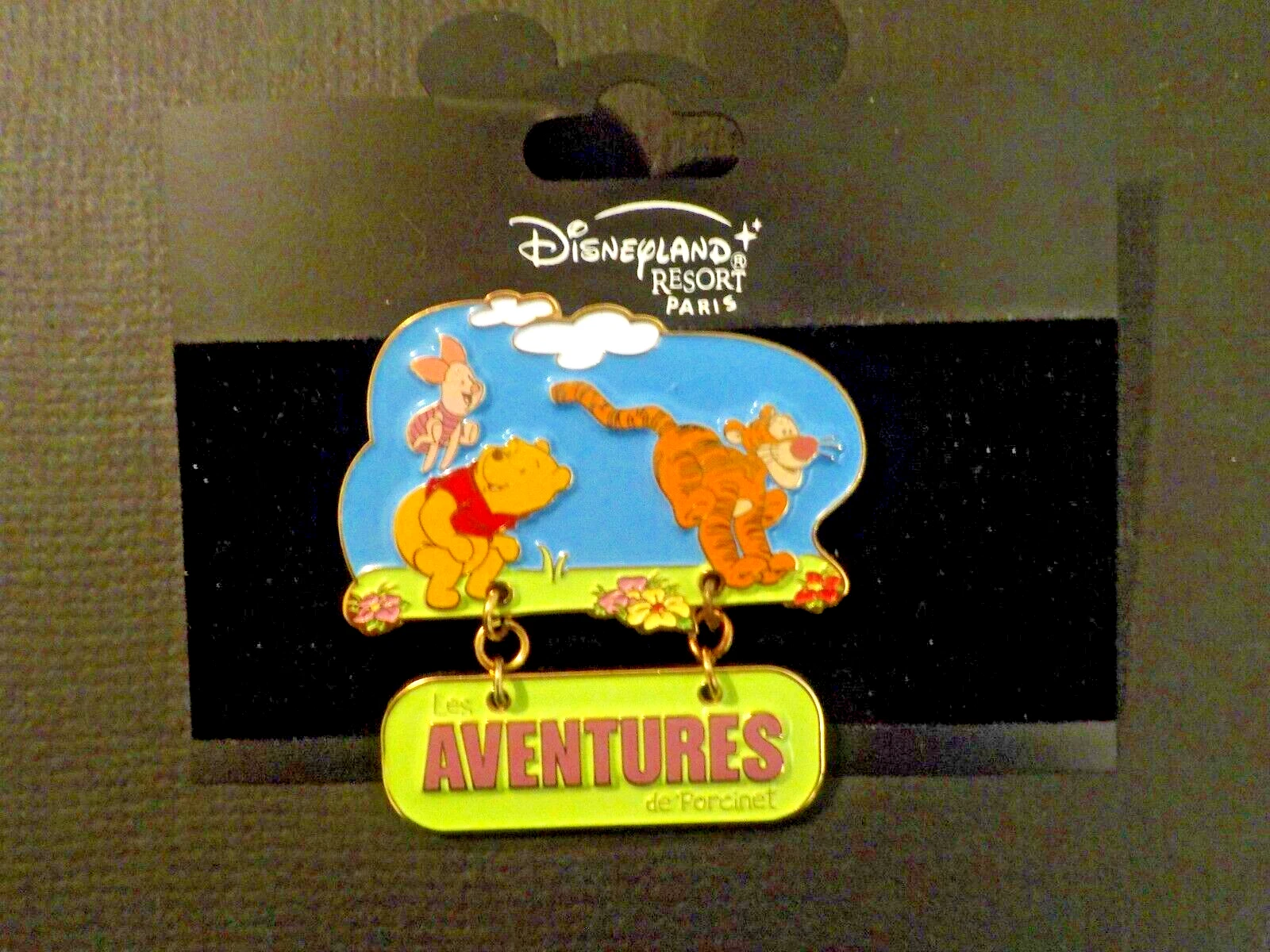 DISNEYLAND PARIS POOH & PIGLET & TIGGER ADVENTURES PIN F 5