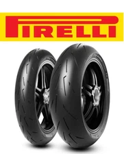 PIRELLI DIABLO ROSSO 4 CORSA 120/70R17 & 200/55R17 TIRE SET DUCATI APRILIA BUELL