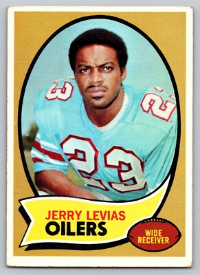 1970 Topps 89 Jerry LeVias  Houston Oilers RC