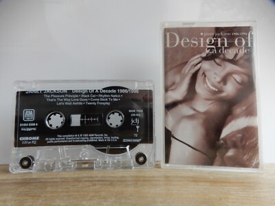 JANET JACKSON DESIGN OF A DECADE 1986 / 1996 MUSIK KASSETTE MC TAPE 1995 A&M 80s