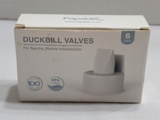 6 PACK NEW PAPABLIC DUCKBILL VALVES FOR SPECTRA MEDELA BREASTSHIELDS BPA FREE
