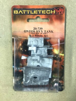 Battletech Miniatures - Ontos Heavy Tank (2) - 20-739 - Iron Wind Metals