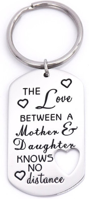 The Love Between a Mother & Daughter Knows No Distance Schlüsselanhänger Dog Tag
