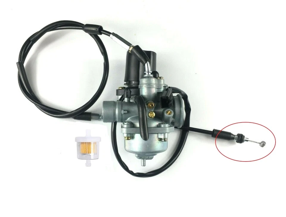 Cable de carburador y acelerador para Kasea Skyhawk Blazer Outback 50cc 90cc Mini Quad Foto 2 de 4