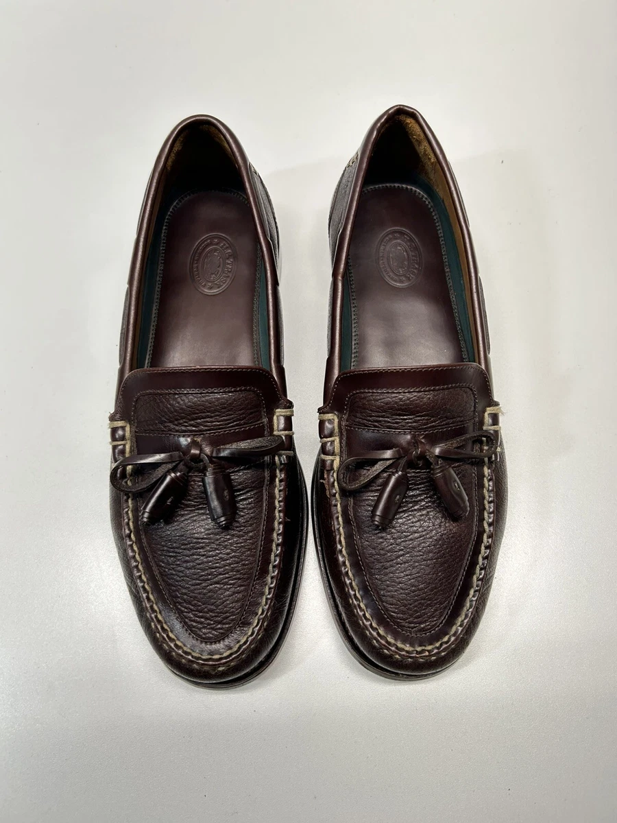 Buffalo Jackson Bison Black Leather Driving Mocs Loafer Size 11 M Buffalo Jackson Bison Black Leather Driving Mocs Loafer Size  main image 4