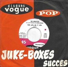 SP 45 RPM (7")   The Roulettes " Hully gully slip 'n' slide " Promo 