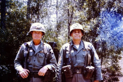 Vietnamkrieg Oberstleutnant Hal Moore Csm Basil Plumley La Drang Valley 4x6 Bild