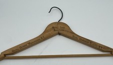 Vintage Wooden Advertising Hotel George Washington Essex Garde Avery Gov Clinton