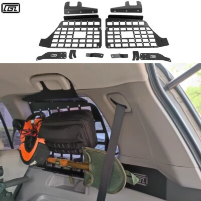 HIGH FLYING MOLLE Trunk Panels For Mitsubishi Montero/Pajero V60 V73 V77 1999-2006 - Aluminum Alloy Storage Shelf, No Drilling Install