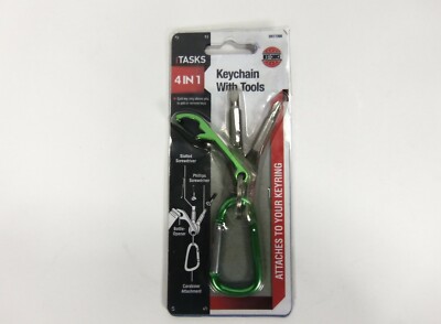 Mr. Gadget Keychain 4 In 1 Tools Green DR77306