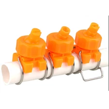 Spray Nozzle 1/8"3/4"1" 1-2"Adjustable Ball Flat Fan Full Cone Clamp Clip Nozzle