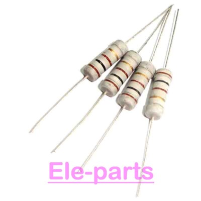 100 PCS 2 WATT 100 OHM ±5% CARBON FILM Resistors 2W 100R