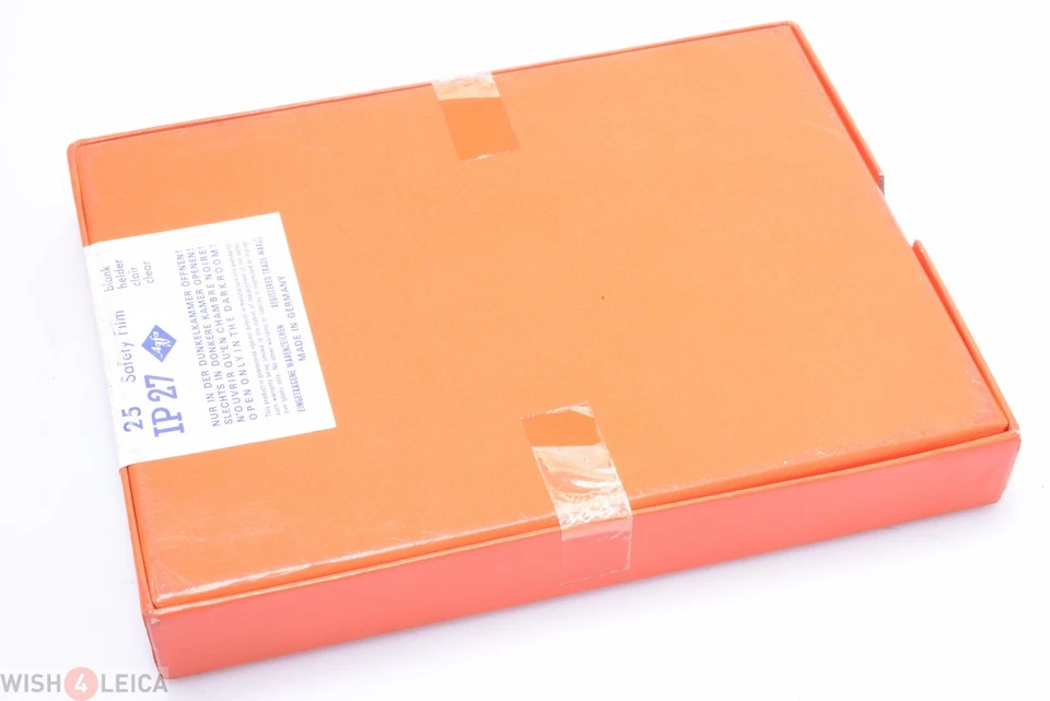 ✅ AGFA GEVAERT ISOPAN 27 400 ASA UNUSED SEALED CUT FILM 12X16.5CM FEB. 1070* - Image 2 of 3