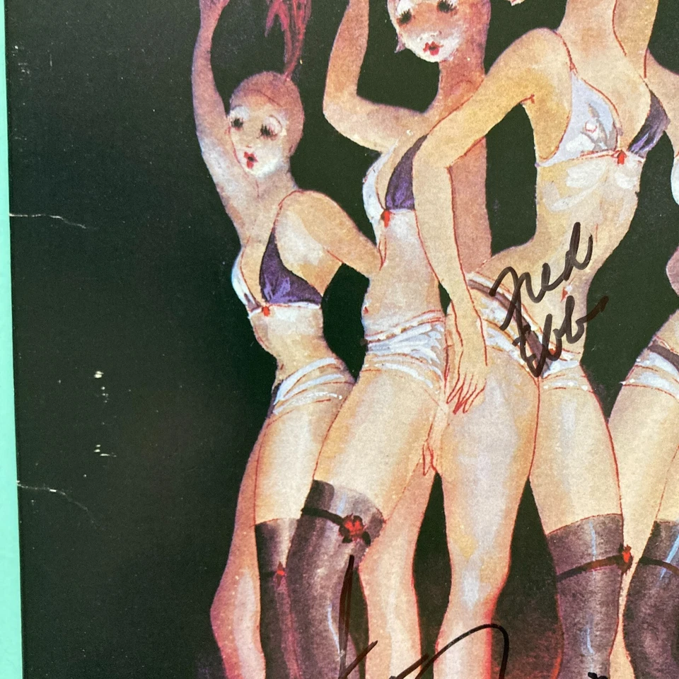 Fred Ebb & Ann Reinking Signed Chicago Original Cast Recording 1975 LP Vinyl Foto 2 de 4