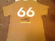Geoff Hurst England World Cup 2016 50th Anniversary Signed Football Shirt