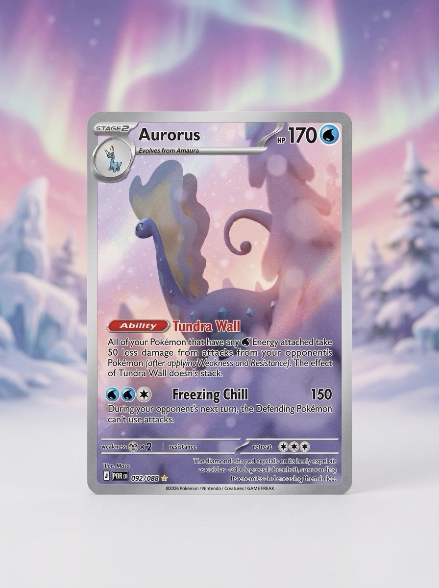 Aurorus 092/088 | Perfect Order | Holo | Lightly Played