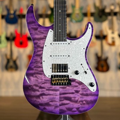 Mayones Aquila Elite S 6 - Infinite Purple - Custom Shop Super Strat