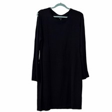 Ellen Tracy Black sweater dress XL