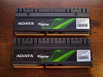 Adata 4GB (2 X 2GB) 2Rx8 AX3U1600GC2G9-DG2 DDR3 Desktop RAM TESTED