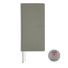 Hobonichi Techo 2025 Weeks MEGA Planner English Smoke Gray Slim Hardcover New